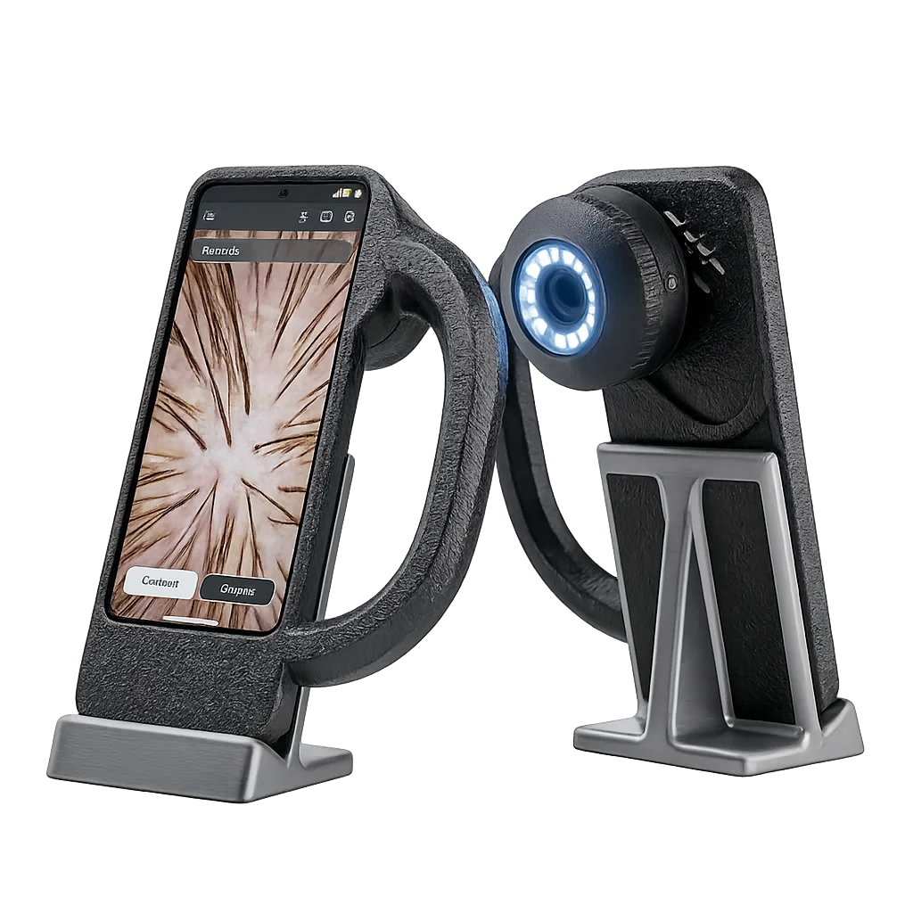 SkinAI scalp analysis device